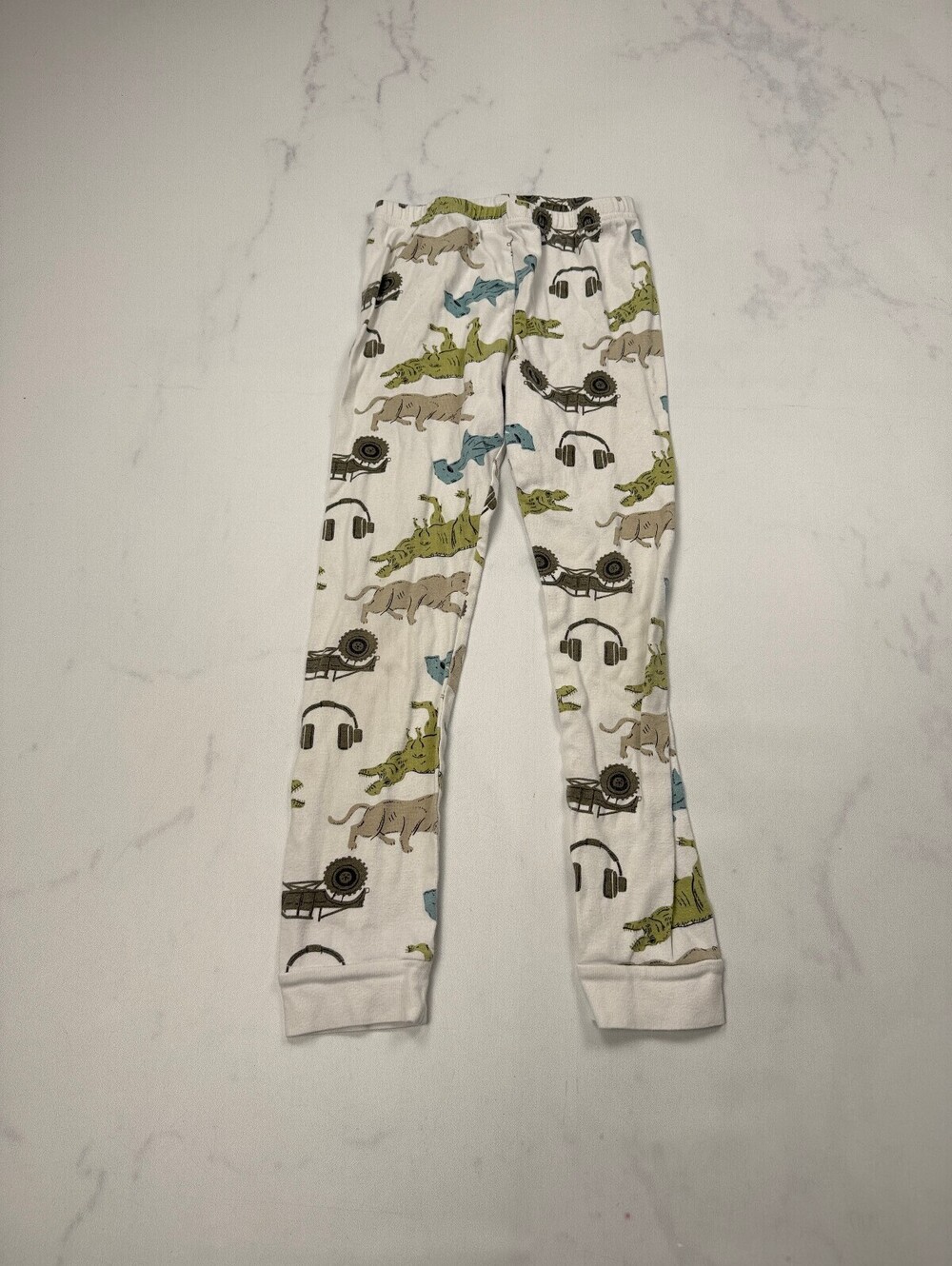 Carter's Printed Sleep Leggings White 90s Graphic - Boys 10/10A